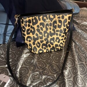 Coach Leopard Pattern Crossbody Bag